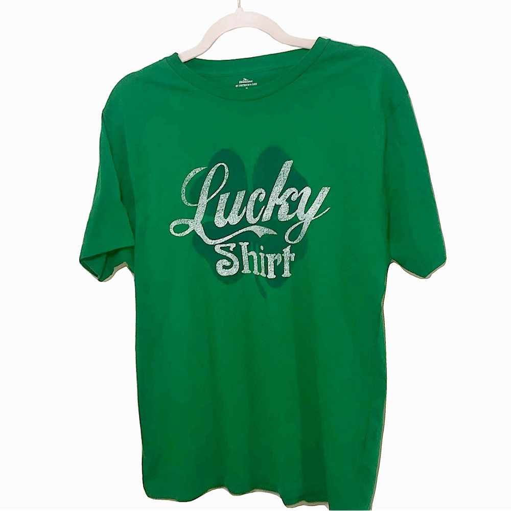 Way To Celebrate St. Patrick’s Day ‘Lucky Shirt’ T-Shirt Green | Women’s Medium
